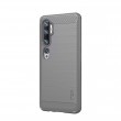 Xiaomi Mi CC9 Pro / Note 10 / Note 10 Pro Удароустойчив MOFI Carbon Fiber Калъф и Протектор