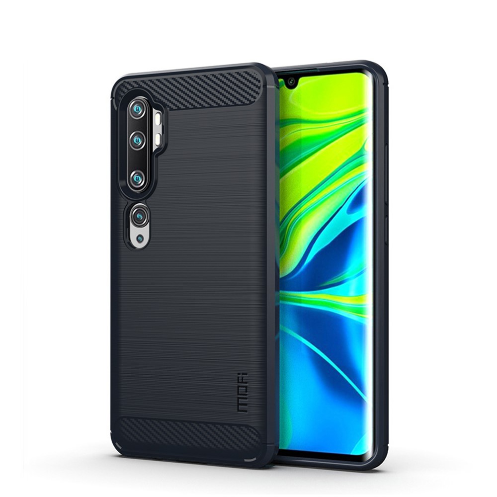 Xiaomi Mi CC9 Pro / Note 10 / Note 10 Pro Удароустойчив MOFI Carbon Fiber Калъф и Протектор