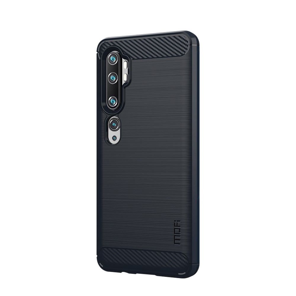 Xiaomi Mi CC9 Pro / Note 10 / Note 10 Pro Удароустойчив MOFI Carbon Fiber Калъф и Протектор