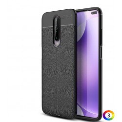 Xiaomi Redmi K30 5G / Redmi K30 Удароустойчив Litchi Skin Калъф и Протектор