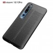 Xiaomi Mi 10 / Mi 10 Pro Удароустойчив Litchi Skin Калъф и Протектор