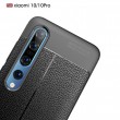 Xiaomi Mi 10 / Mi 10 Pro Удароустойчив Litchi Skin Калъф и Протектор