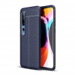 Xiaomi Mi 10 / Mi 10 Pro Удароустойчив Litchi Skin Калъф и Протектор