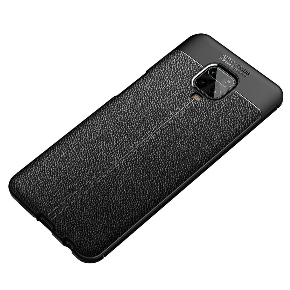 Xiaomi Redmi Note 9 Pro Max  Удароустойчив Litchi Skin Калъф и Протектор