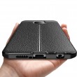 Xiaomi Redmi Note 9 Pro Max  Удароустойчив Litchi Skin Калъф и Протектор