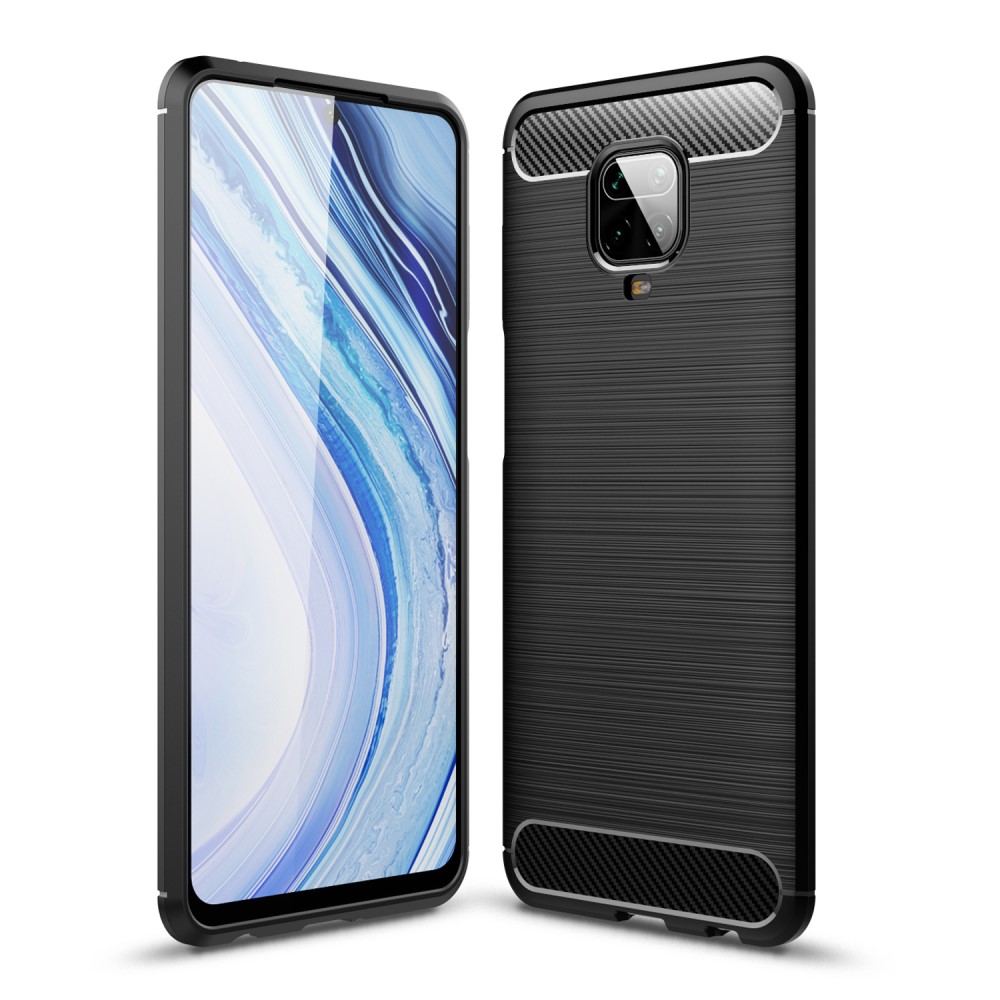 Xiaomi Redmi Note 9 Pro Max Carbon Fiber Калъф и Протектор