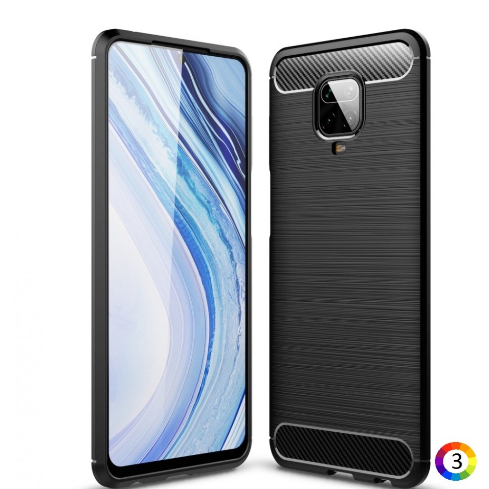 Xiaomi Redmi Note 9 Pro Max Carbon Fiber Калъф и Протектор