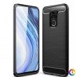 Xiaomi Redmi Note 9/Redmi 10X 4G Удароустойчив Carbon Fiber Калъф и Протектор