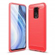 Xiaomi Redmi Note 9/Redmi 10X 4G Удароустойчив Carbon Fiber Калъф и Протектор