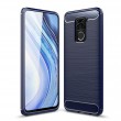 Xiaomi Redmi Note 9/Redmi 10X 4G Удароустойчив Carbon Fiber Калъф и Протектор