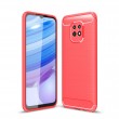 Xiaomi Redmi 10X 5G Удароустойчив Carbon Fiber Калъф и Протектор
