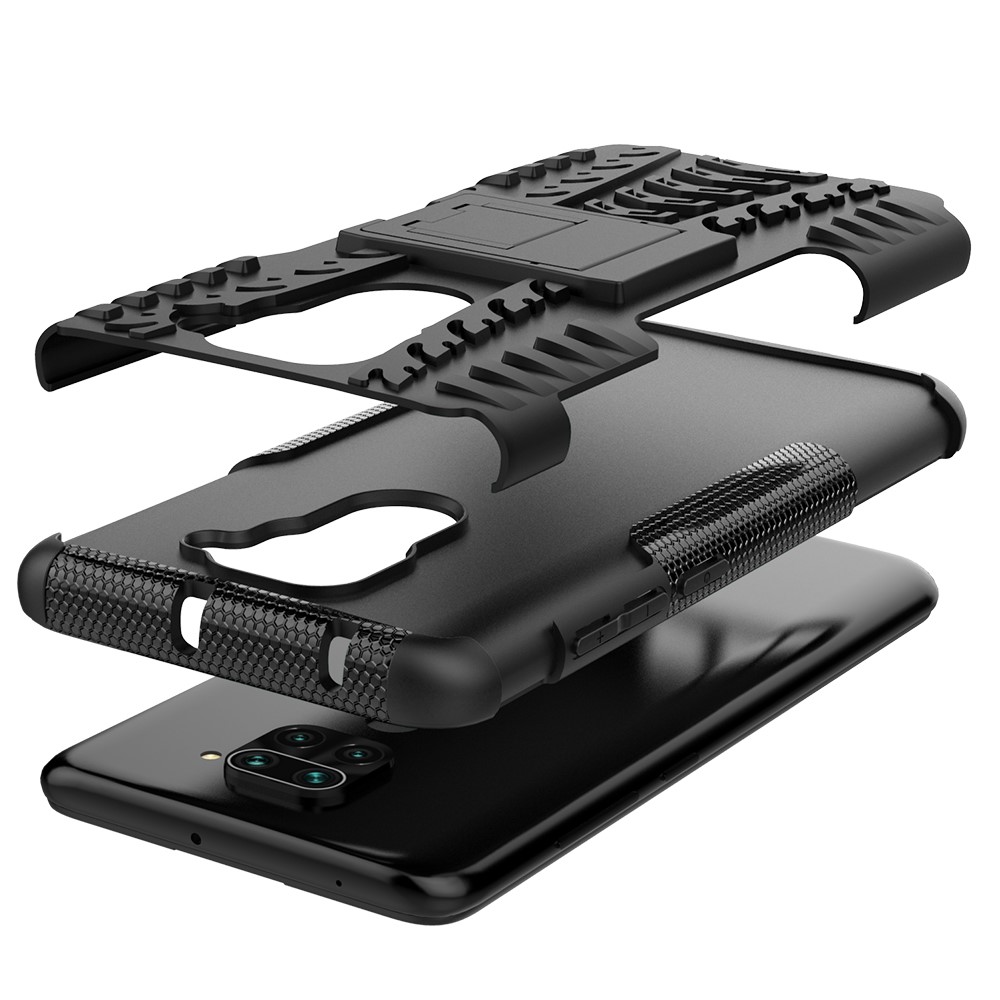 Xiaomi Redmi Note 9/Redmi 10X 4G  Удароустойчив Калъф и Протектор