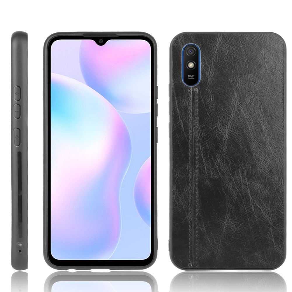 Xiaomi Redmi 9A Удароустойчив Кожен Калъф и Протектор