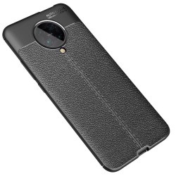 Xiaomi Redmi K30 Ultra Удароустойчив Litchi Skin Калъф и Протектор
