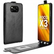 Xiaomi Poco X3/Poco X3 NFC Flip3 Кожен Калъф и Протектор