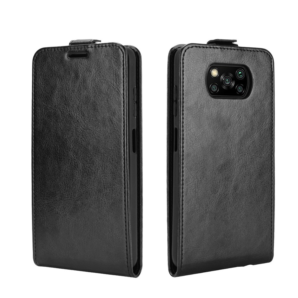 Xiaomi Poco X3/Poco X3 NFC Flip3 Кожен Калъф и Протектор