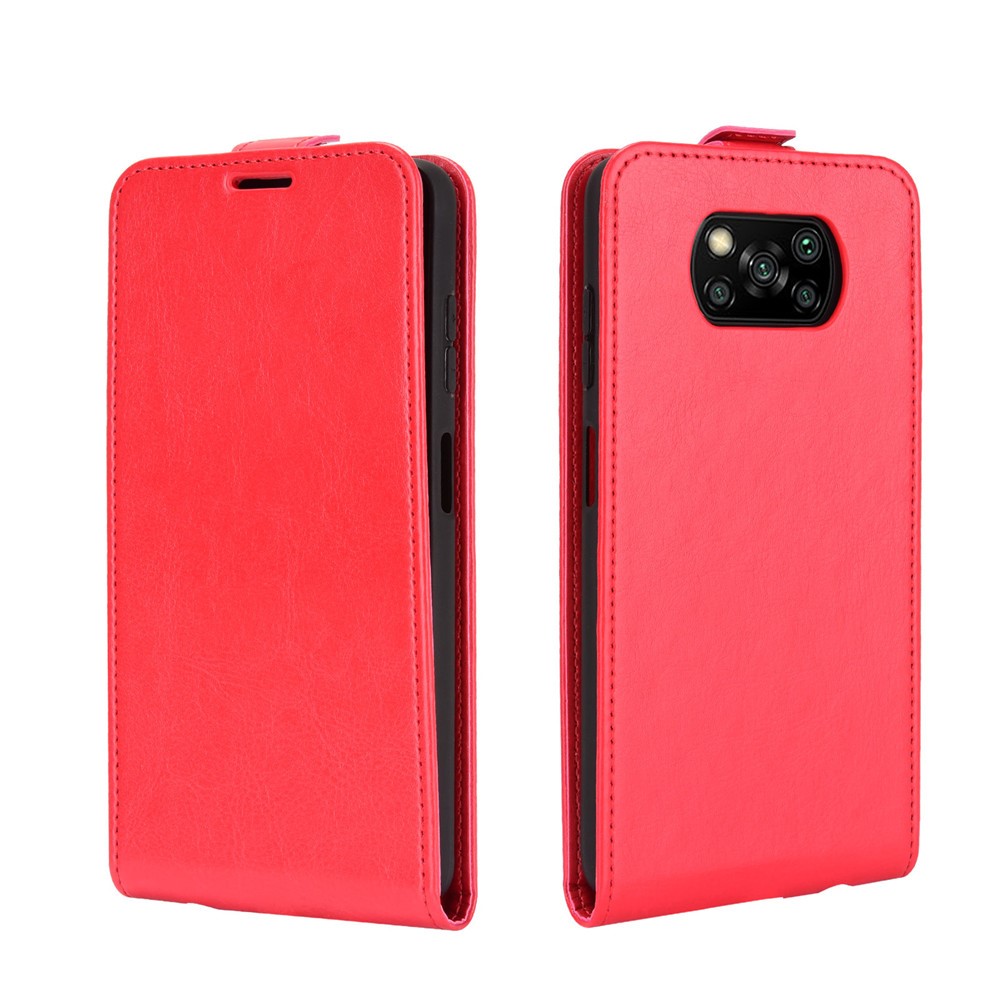 Xiaomi Poco X3/Poco X3 NFC Flip3 Кожен Калъф и Протектор