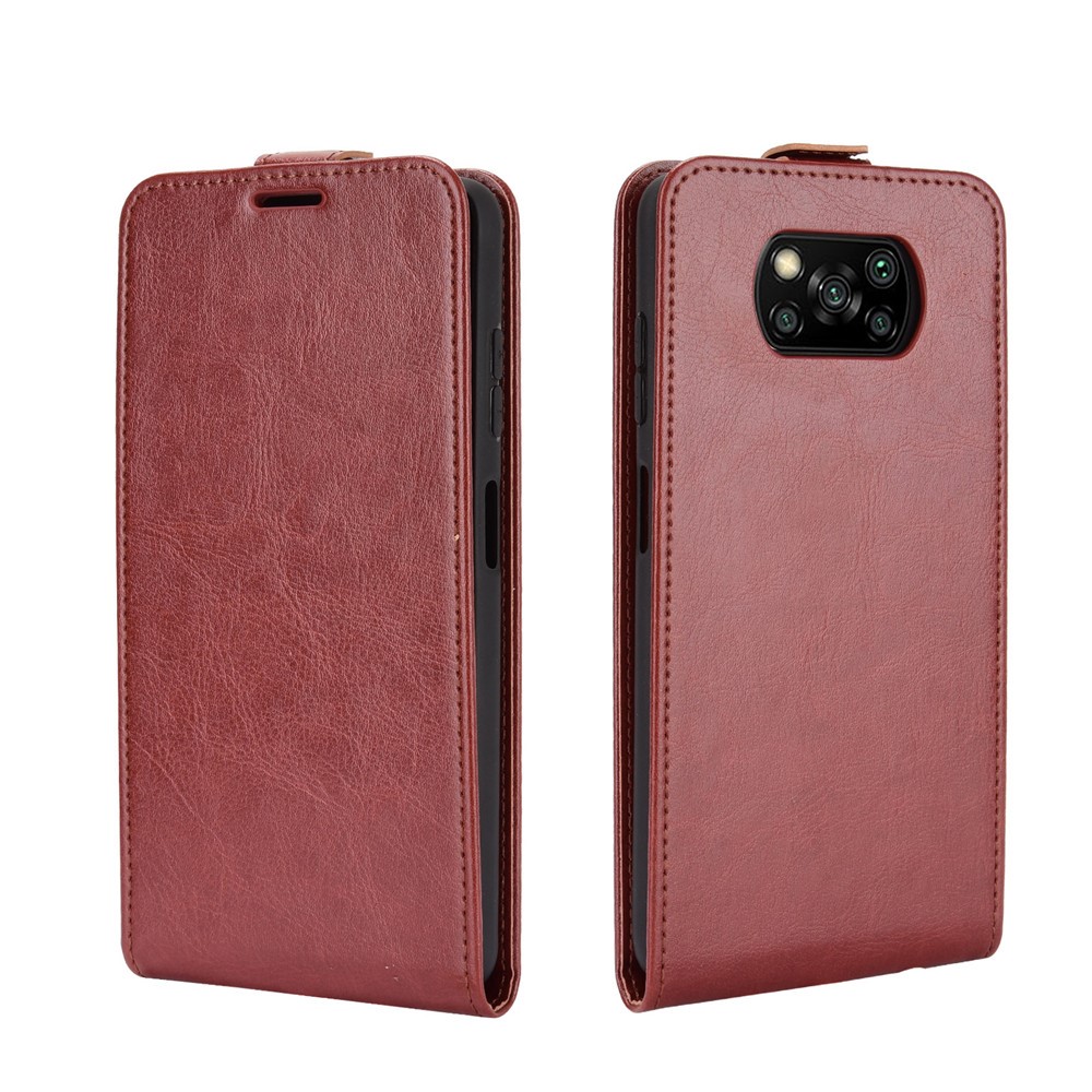 Xiaomi Poco X3/Poco X3 NFC Flip3 Кожен Калъф и Протектор
