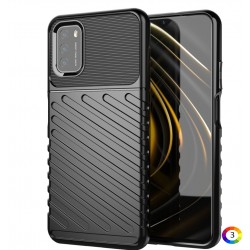Xiaomi Poco M3  Удароустойчив Twill Texture Калъф и Протектор