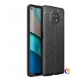 Xiaomi Redmi Note 9 5G / Note 9T 5G Удароустойчив Litchi Skin Калъф и Протектор