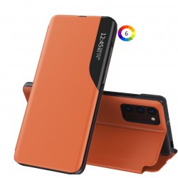 Xiaomi Poco M3/Redmi Note 9 4G View Window Кожен Калъф и Протектор