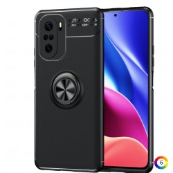 Xiaomi Poco F3 Redmi K40 Pro / Redmi K40 Mi 11i Удароустойчив Metal Ring Калъф и Протектор