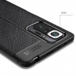 Xiaomi Redmi Note 10 Pro  Удароустойчив Litchi Skin Калъф и Протектор