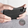 Xiaomi Redmi Note 10 Pro  Удароустойчив Litchi Skin Калъф и Протектор