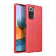 Xiaomi Redmi Note 10 Pro  Удароустойчив Litchi Skin Калъф и Протектор