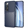 Xiaomi Mi 10S Удароустойчив Twill Texture Калъф и Протектор