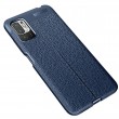 Xiaomi Redmi Note 10 5G  Удароустойчив Litchi Skin Калъф и Протектор