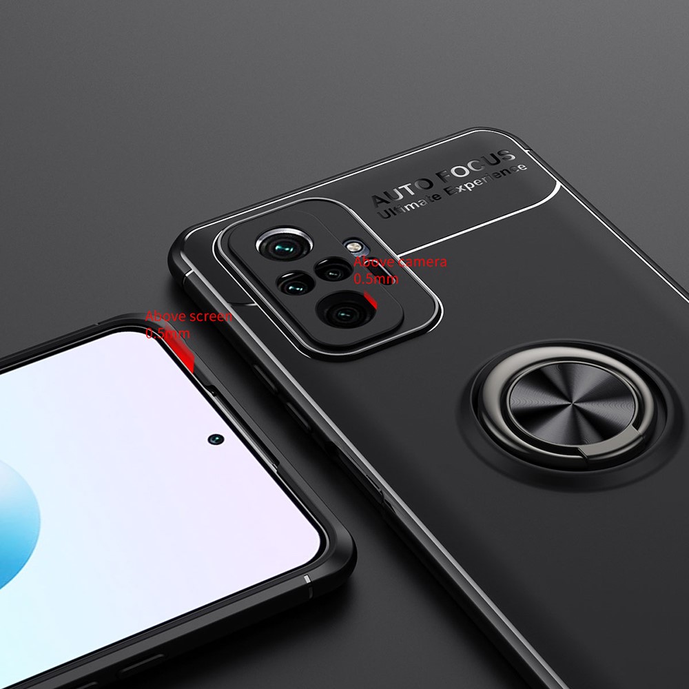 Xiaomi Redmi Note 10 Pro Max/Note 10 Pro /Note 10 Pro  Удароустойчив Ring Holder Калъф и Протектор