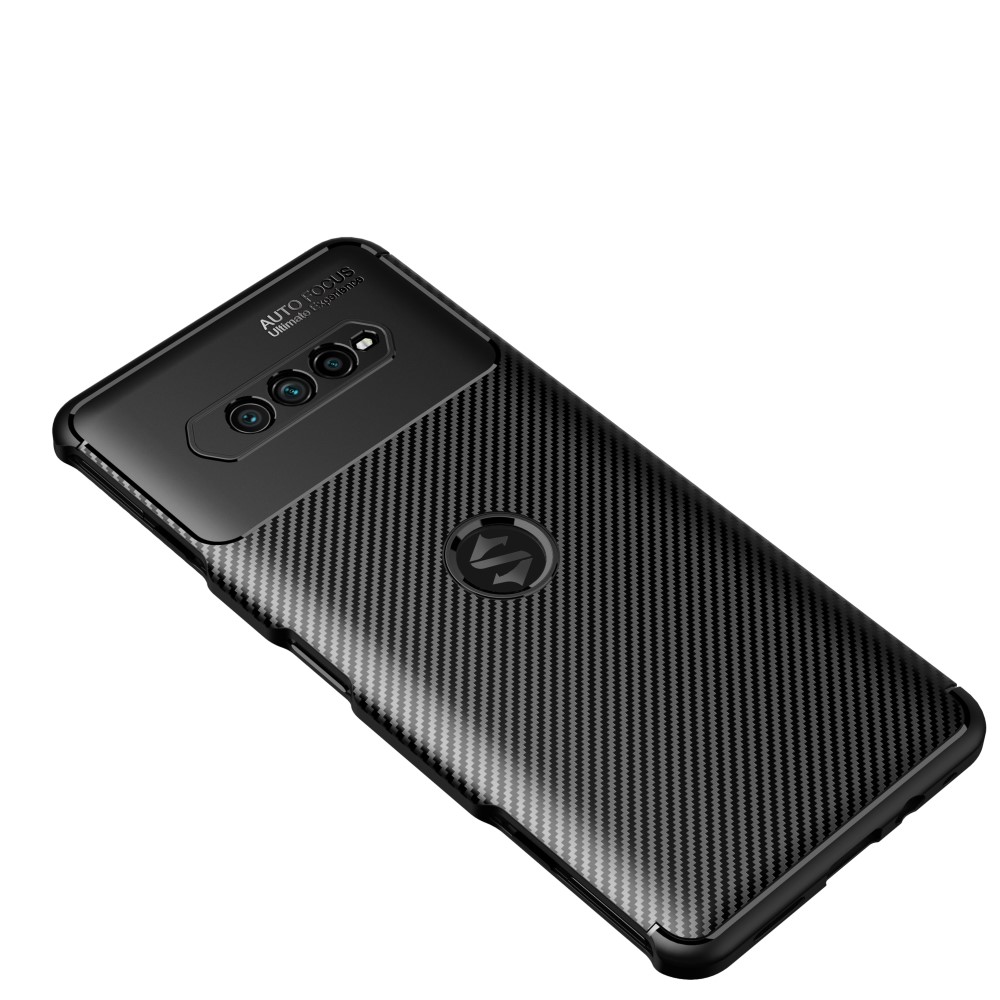 Xiaomi Black Shark 4 Удароустойчив Carbon Fiber Калъф и Протектор