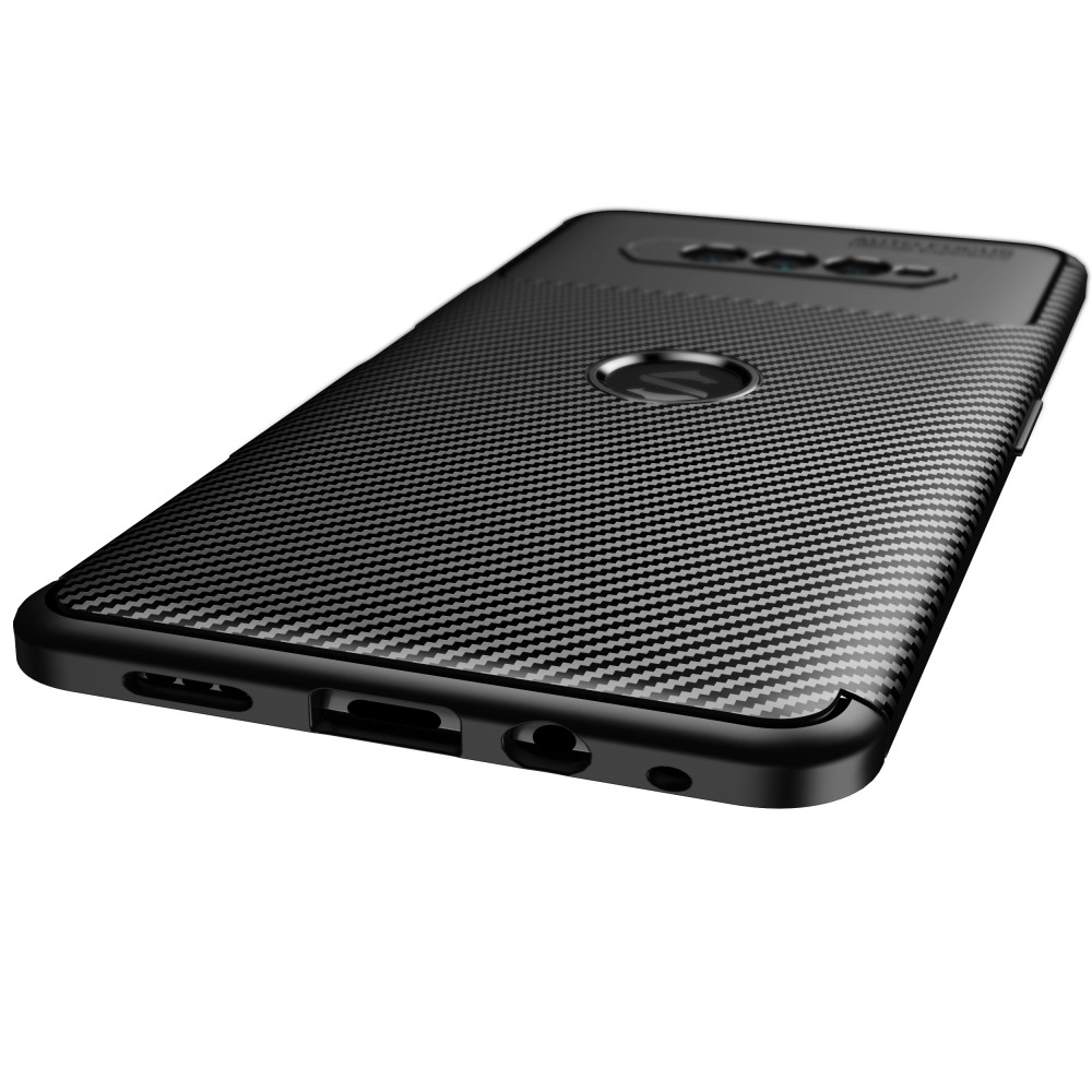 Xiaomi Black Shark 4 Удароустойчив Carbon Fiber Калъф и Протектор