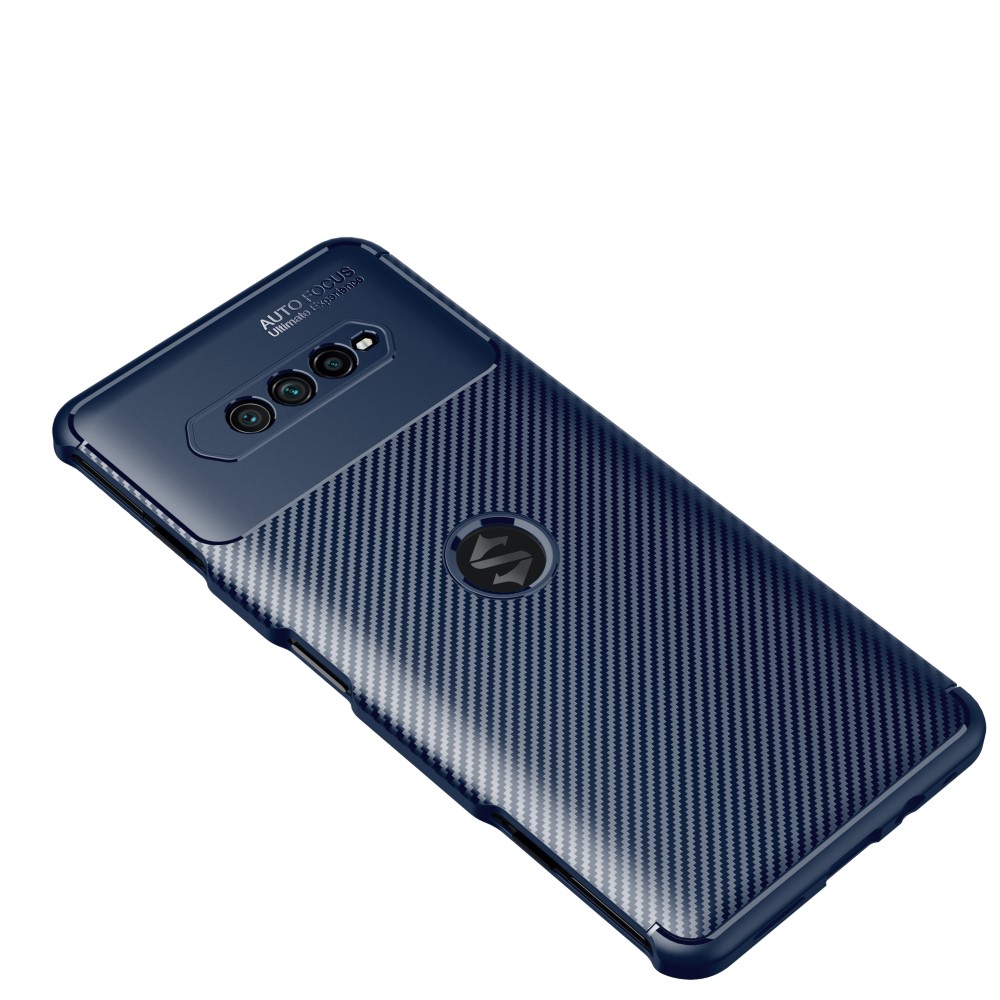 Xiaomi Black Shark 4 Удароустойчив Carbon Fiber Калъф и Протектор
