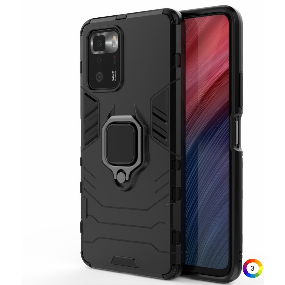 Xiaomi Redmi Note 10 Pro 5G (China) / Poco X3  Удароустойчив Ring Holder Калъф и Протектор