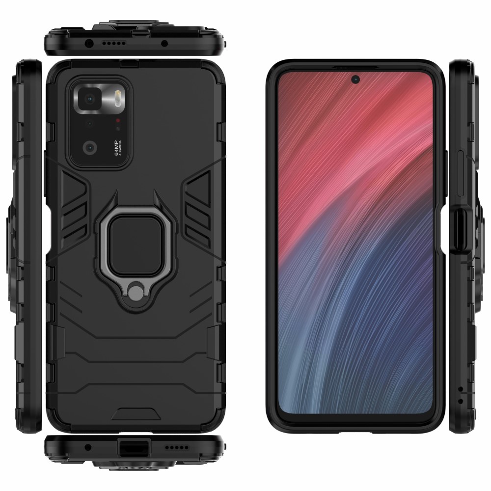 Xiaomi Redmi Note 10 Pro 5G (China) / Poco X3  Удароустойчив Ring Holder Калъф и Протектор