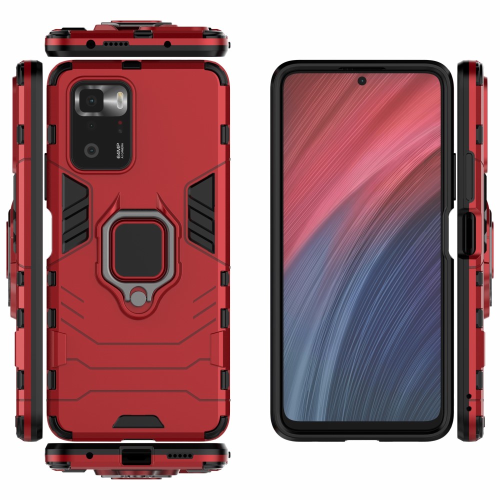 Xiaomi Redmi Note 10 Pro 5G (China) / Poco X3  Удароустойчив Ring Holder Калъф и Протектор