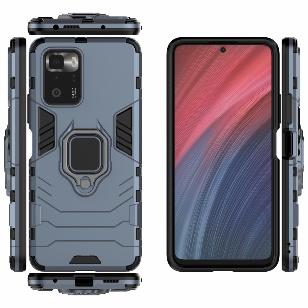 Xiaomi Redmi Note 10 Pro 5G (China) / Poco X3  Удароустойчив Ring Holder Калъф и Протектор