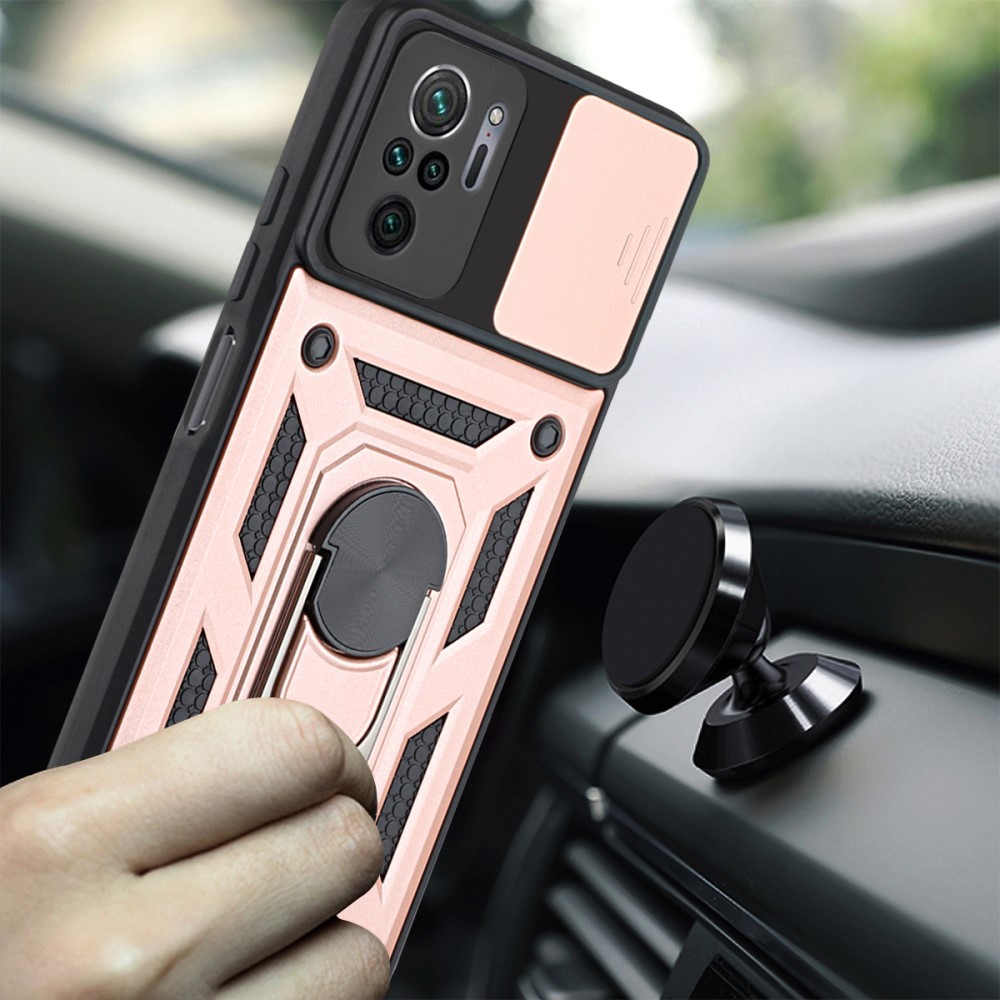 Xiaomi Poco M5s 4G Удароустойчив Ring Holder Калъф и Протектор