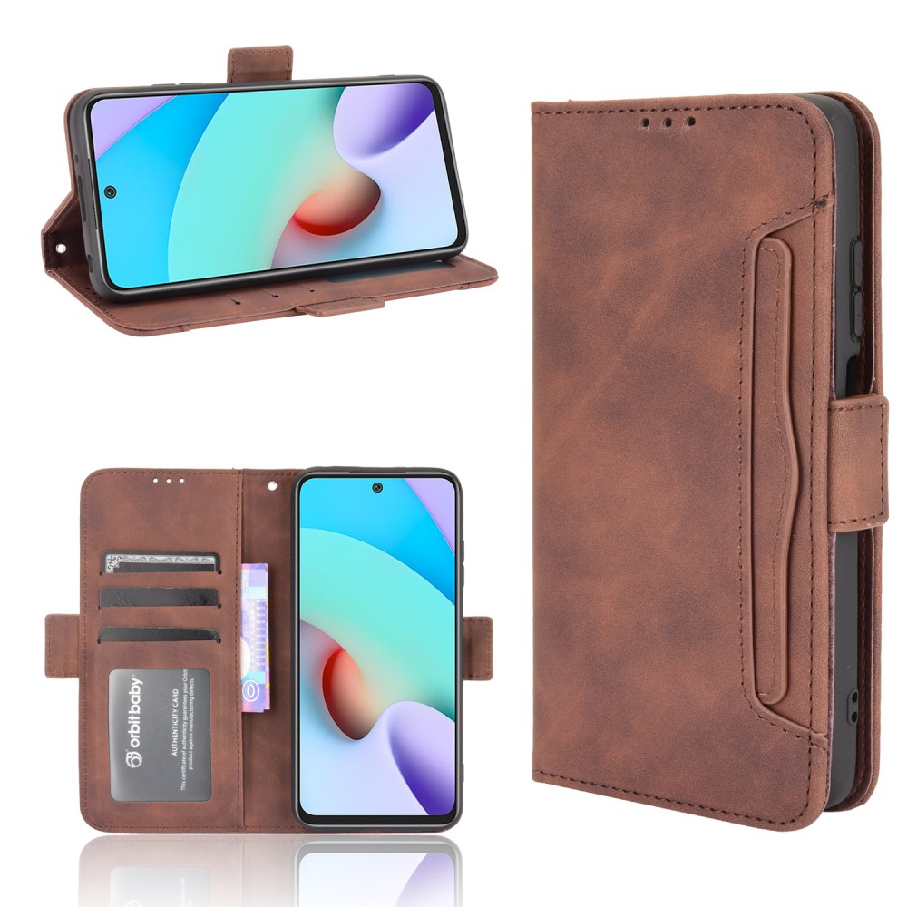 Xiaomi Redmi 10 Wallet Кожен Калъф и Протектор