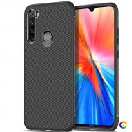 Xiaomi Redmi Note 8 2021 Удароустойчив Twill Texture Калъф и Протектор
