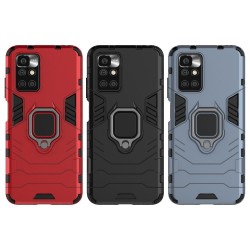 Xiaomi Redmi 10/Redmi Note 11 4G Удароустойчив Ring Holder Калъф и Протектор