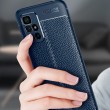 Xiaomi Redmi 10/10 Prime/Redmi Note 11 4G Удароустойчив Litchi Skin Калъф и Протектор