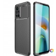Xiaomi Redmi 10/10 Prime/Redmi Note 11 4G Удароустойчив Carbon Fiber Калъф и Протектор