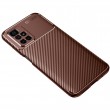 Xiaomi Redmi 10/10 Prime/Redmi Note 11 4G Удароустойчив Carbon Fiber Калъф и Протектор
