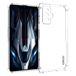 Xiaomi Poco F4 GT/ Redmi K50 Удароустойчив ENKAY Силиконов Калъф и Протектор