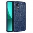 Xiaomi 12 Lite  Удароустойчив Litchi Skin Калъф и Протектор