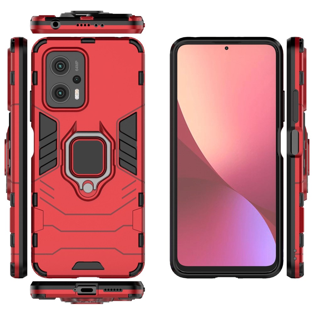Xiaomi Redmi Note 11T Pro 5G/Poco X4 GT 5G/Note 11T Pro+ 5G Удароустойчив Ring Holder Калъф и Протектор