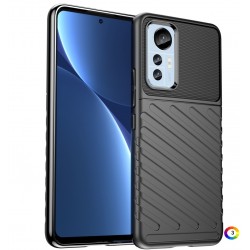 Xiaomi 12 Lite 5G  Удароустойчив Twill Texture Калъф и Протектор